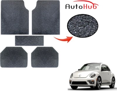 Auto Hub PVC (Polyvinyl Chloride) Standard Mat For  Volkswagen Beetle(Grey)