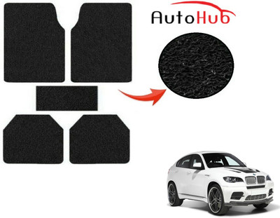 Auto Hub PVC (Polyvinyl Chloride) Standard Mat For  BMW X6(Black)
