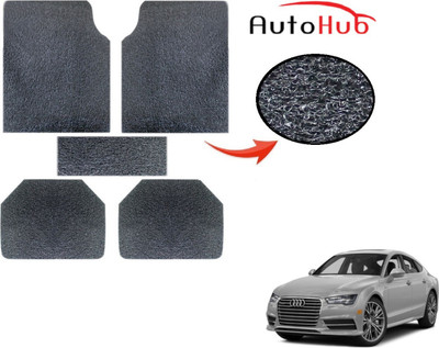 Auto Hub PVC (Polyvinyl Chloride) Standard Mat For  Audi A7(Grey)