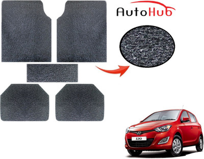 Auto Hub PVC (Polyvinyl Chloride) Standard Mat For  Hyundai i20(Grey)