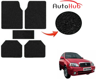 Auto Hub PVC (Polyvinyl Chloride) Standard Mat For  Maruti Suzuki Esteem(Black)
