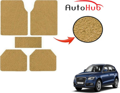 Auto Hub PVC (Polyvinyl Chloride) Standard Mat For  Audi Q5(Beige)