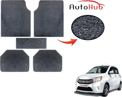 Auto Hub PVC (Polyvinyl Chloride) Standard Mat For  Maruti Suzuki Celerio(Grey)