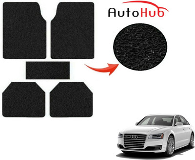 Auto Hub PVC (Polyvinyl Chloride) Standard Mat For  Audi A8(Black)