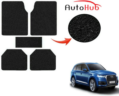 Auto Hub PVC (Polyvinyl Chloride) Standard Mat For  Audi Q7(Black)