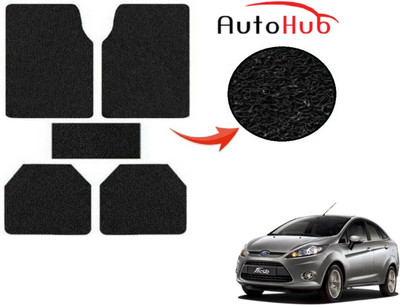 Auto Hub PVC (Polyvinyl Chloride) Standard Mat For  Ford Fiesta(Black)