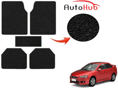 Auto Hub PVC (Polyvinyl Chloride) Standard Mat For  Mitsubishi Lancer(Black)