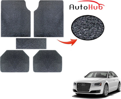 Auto Hub PVC (Polyvinyl Chloride) Standard Mat For  Audi A8(Grey)