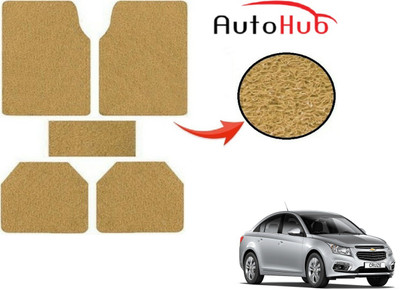 Auto Hub PVC (Polyvinyl Chloride) Standard Mat For  Chevrolet Cruze(Beige)
