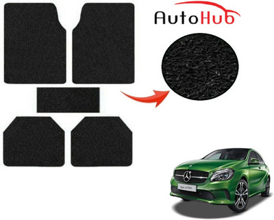 Auto Hub PVC (Polyvinyl Chloride) Standard Mat For  Mercedes Benz A-Class(Black)
