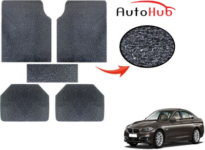 Auto Hub PVC (Polyvinyl Chloride) Standard Mat For  BMW 5 Series(Grey)
