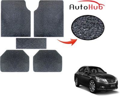 Auto Hub PVC (Polyvinyl Chloride) Standard Mat For  Honda Accord(Grey)