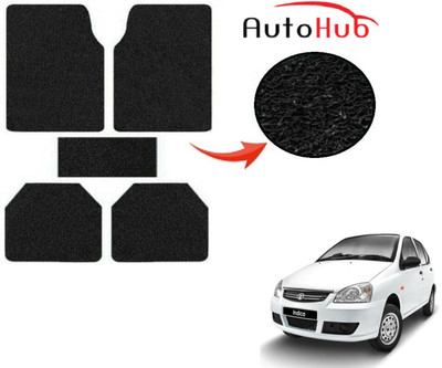 Auto Hub PVC (Polyvinyl Chloride) Standard Mat For  Tata Indica(Black)
