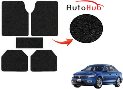 Auto Hub PVC (Polyvinyl Chloride) Standard Mat For  Volkswagen Passat(Black)
