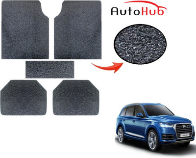 Auto Hub PVC (Polyvinyl Chloride) Standard Mat For  Audi Q7(Grey)