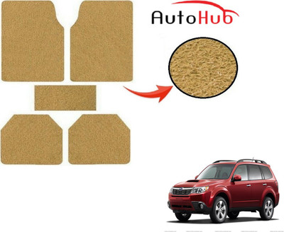 Auto Hub PVC (Polyvinyl Chloride) Standard Mat For  Chevrolet Forester(Beige)