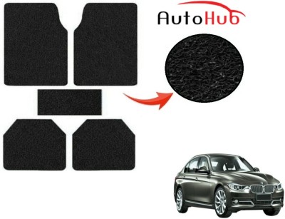 Auto Hub PVC (Polyvinyl Chloride) Standard Mat For  BMW 3 Series(Black)