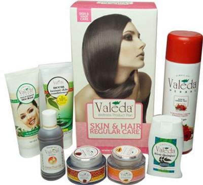 

Valeda Herbal Skin and Hair Regular Care Kit - From The 'House of Doctors - Since 1988' Combo Set(Set of 7)