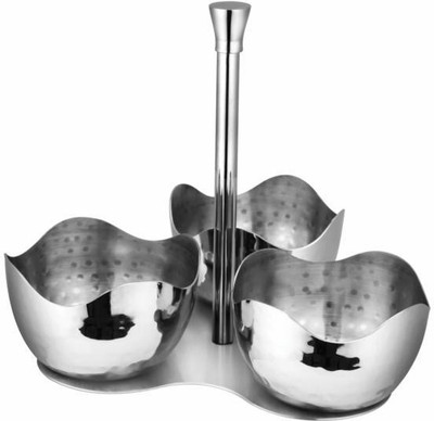 

EKMANN - 300 ml Steel Pickle Container & Salt Pepper Container(Silver)