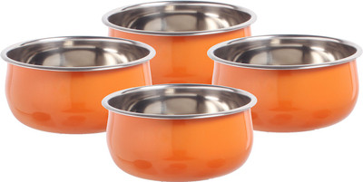 

birdy Induction Bottom Cookware Set(Stainless Steel, 4 - Piece), Orange