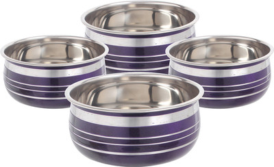 

birdy Induction Bottom Cookware Set(Stainless Steel, 4 - Piece), Blue