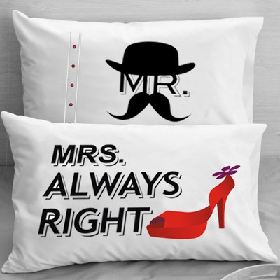 

Pillowz Printed Cushions & Pillows Cover(Pack of 2, 50.8 cm*76.2 cm, Red, Black, White), Black;red;white
