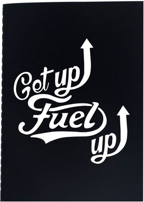 

The Crazy Me A5 Diary(Get up fuel up, Black)
