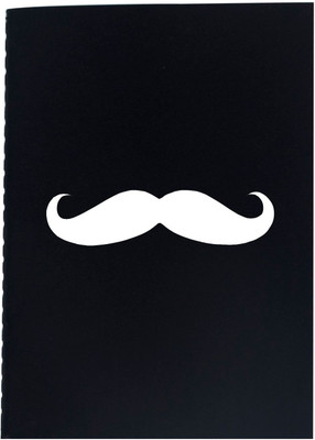 

The Crazy Me A5 Diary(White Mustache, Black)