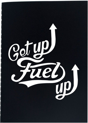 

The Crazy Me A6 Diary(Get up fuel up, Black)