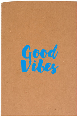 The Crazy Me A6 Diary(Good Vibes, Brown)