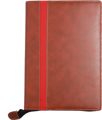 

Nishtha Creations Faux Leather File Folder(Set Of 1, Brown)