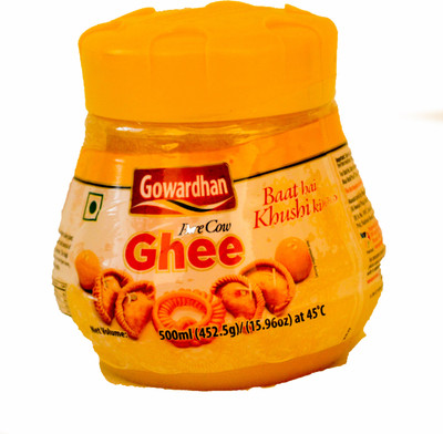 

Gowardhan Pure Cow Ghee 500 ml Barrel