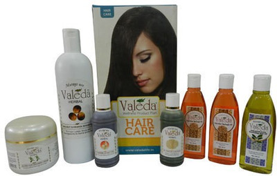 

Valeda Herbal Lusterless Hair Treatment Kit - From The 'House of Doctors - Since 1988'(1100 ml)