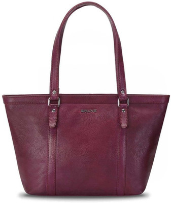 

Bare Skin Hand-held Bag(Maroon)