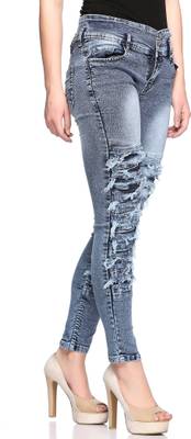 Fasnoya Skinny Women's Grey Jeans