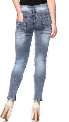 Fasnoya Skinny Women's Grey Jeans