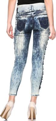 Fasnoya Skinny Women's Green Jeans