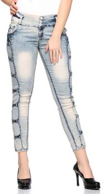 Fasnoya Skinny Women's Green Jeans
