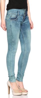 Fasnoya Skinny Women's Green Jeans