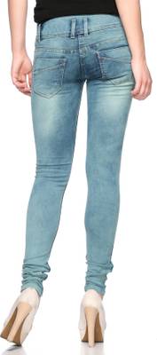 Fasnoya Skinny Women's Green Jeans