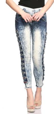 Fasnoya Skinny Women's Green Jeans