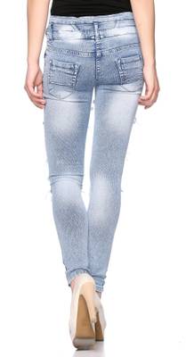 Fasnoya Skinny Women's Blue Jeans