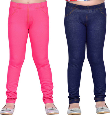 

Greenwich Jegging For Girls(Multicolor, Pack of 2
