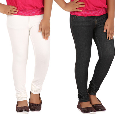 

Greenwich Jegging For Girls(Multicolor, Pack of 2