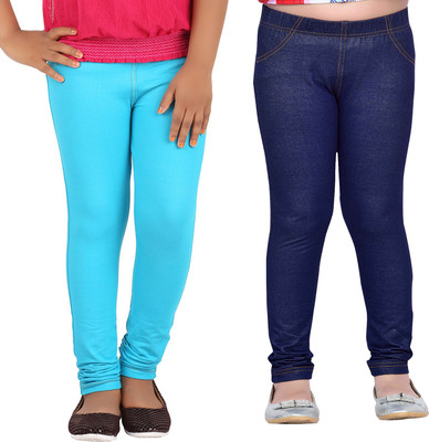 

Greenwich Jegging For Girls(Multicolor, Pack of 2