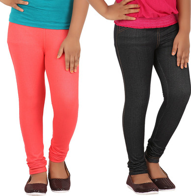 

Greenwich Jegging For Girls(Multicolor, Pack of 2