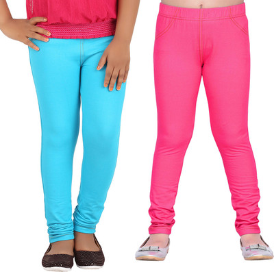 

Greenwich Jegging For Girls(Multicolor, Pack of 2