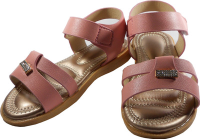 

WTdesign Girls Sling Back Strappy Sandals(Pink
