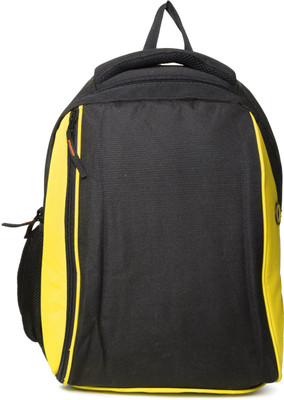 Campus Sutra 15.6 inch Laptop Backpack(Black), Black;yellow