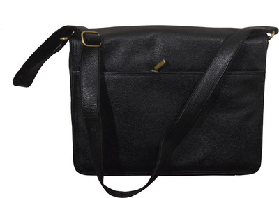 

Greenhide 15.6 inch Laptop Messenger Bag(Black)